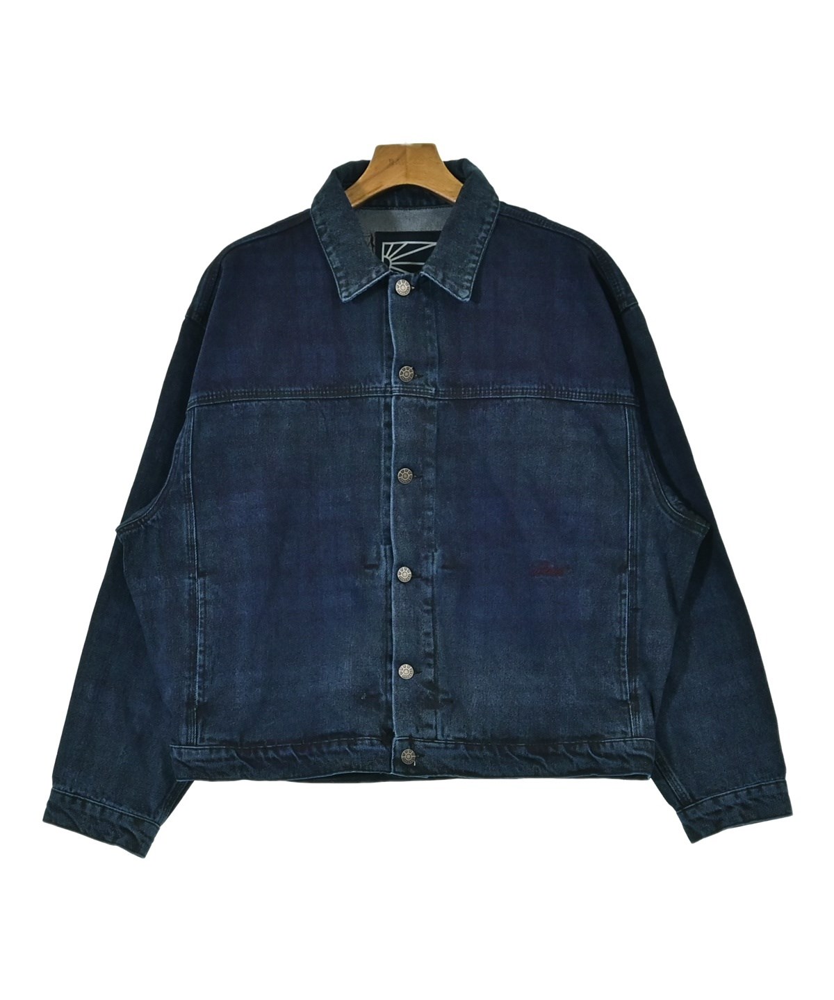 PACO デニムジャケット 大きいサイズ ブルー(メンズ 2XL) 古着 X7594