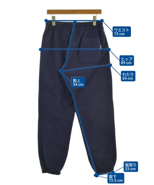 PACCBET（ラスベート）スウェットパンツ 紺 サイズ:M メンズ/2200644984089
