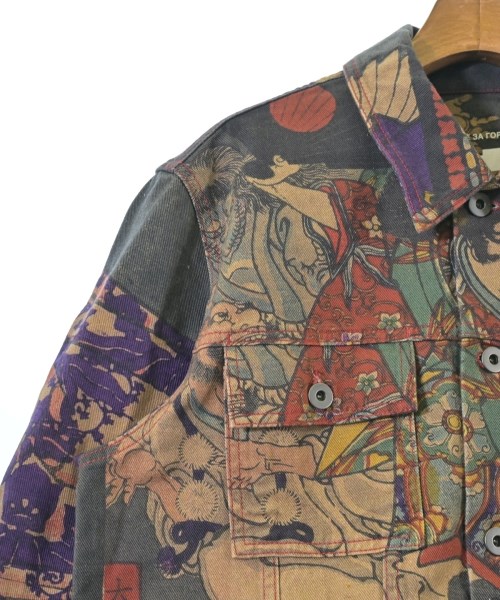 PACCBET（ラスベート）デニムジャケット 黒 サイズ:L メンズ/2200645424157