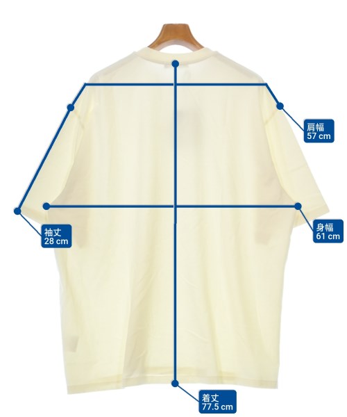 GOSHA RUBCHINSKIY（ゴーシャラブチンスキー）Tシャツ・カットソー 白 サイズ:XL メンズ/2200641519031