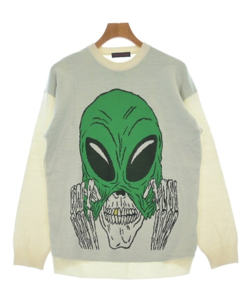 GOSHA RUBCHINSKIY(ゴーシャラブチンスキー)ニット・セーター 白 サイズ:L/2200643690097