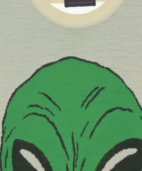 GOSHA RUBCHINSKIY（ゴーシャラブチンスキー）ニット・セーター 白 サイズ:L メンズ/2200643690097