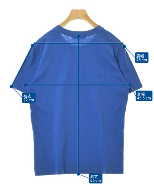 GOSHA RUBCHINSKIY（ゴーシャラブチンスキー）Tシャツ・カットソー 青 サイズ:L メンズ/2200535642036