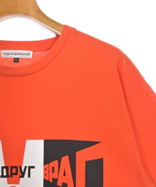GOSHA RUBCHINSKIY（ゴーシャラブチンスキー）Tシャツ・カットソー オレンジ サイズ:L メンズ/2200535731181