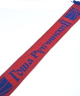 GOSHA RUBCHINSKIY（ゴーシャラブチンスキー）マフラー 赤 サイズ:- メンズ/2200623750162