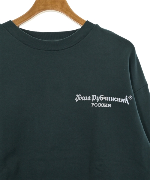 GOSHA RUBCHINSKIY（ゴーシャラブチンスキー）スウェット 緑 サイズ:S メンズ/2200627339165