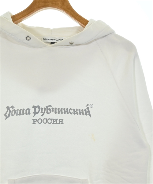 GOSHA RUBCHINSKIY（ゴーシャラブチンスキー）パーカー 白 サイズ:S メンズ/2200627339172