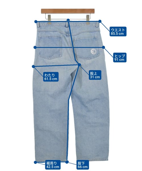 GOSHA RUBCHINSKIY（ゴーシャラブチンスキー）デニムパンツ 青 サイズ:M メンズ/2200629593114