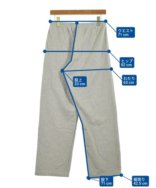 GOSHA RUBCHINSKIY（ゴーシャラブチンスキー）スウェットパンツ グレー サイズ:XS メンズ/2200610820106