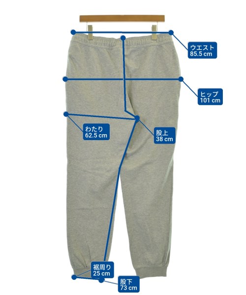 GOSHA RUBCHINSKIY（ゴーシャラブチンスキー）スウェットパンツ グレー サイズ:L メンズ/2200680102119