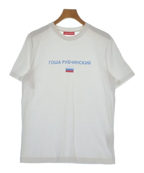 GOSHA RUBCHINSKIY(ゴーシャラブチンスキー)Tシャツ・カットソー 白 サイズ:L/2200699551113