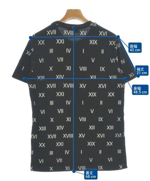 GOSHA RUBCHINSKIY（ゴーシャラブチンスキー）Tシャツ・カットソー 黒 サイズ:S メンズ/2200696823053