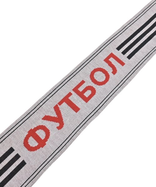 GOSHA RUBCHINSKIY（ゴーシャラブチンスキー）マフラー 黒 サイズ:- メンズ/2200659858078