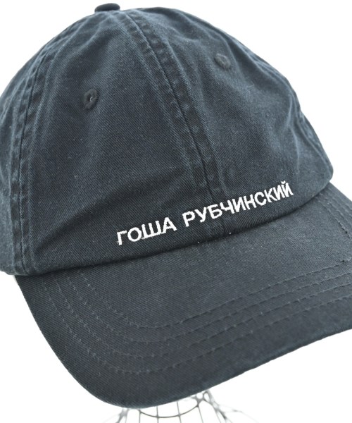 GOSHA RUBCHINSKIY（ゴーシャラブチンスキー）キャップ 黒 サイズ:ONE メンズ/2200711171367