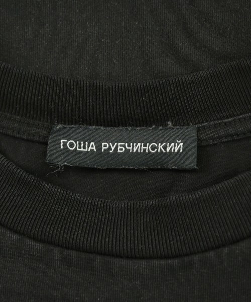GOSHA RUBCHINSKIY（ゴーシャラブチンスキー）Tシャツ・カットソー 黒 サイズ:L メンズ/2200715484104