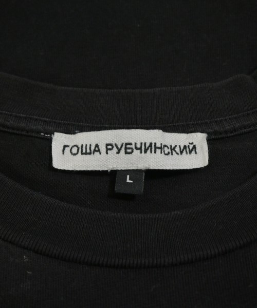 GOSHA RUBCHINSKIY（ゴーシャラブチンスキー）Tシャツ・カットソー 黒 サイズ:L メンズ/2200650021020