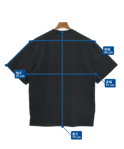GOSHA RUBCHINSKIY（ゴーシャラブチンスキー）Tシャツ・カットソー 黒 サイズ:XS メンズ/2200635770059