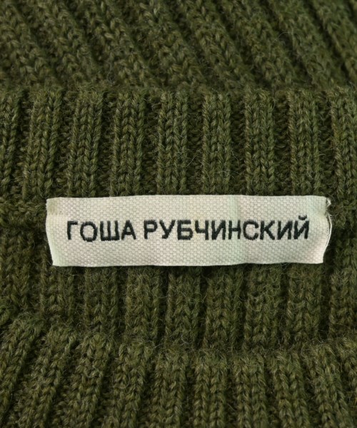 GOSHA RUBCHINSKIY（ゴーシャラブチンスキー）ニット・セーター カーキ サイズ:M メンズ/2200644099059