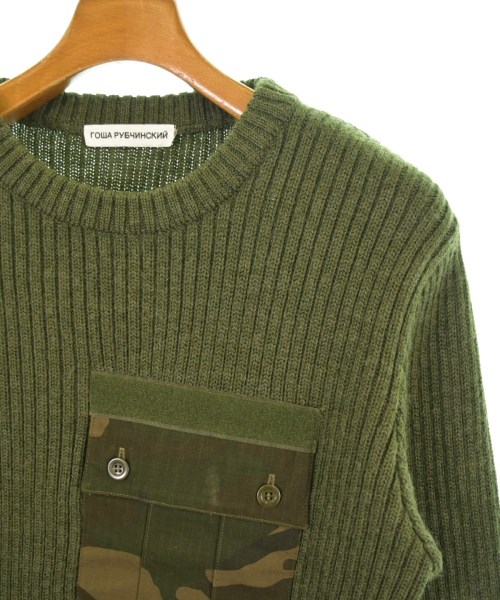 GOSHA RUBCHINSKIY（ゴーシャラブチンスキー）ニット・セーター カーキ サイズ:M メンズ/2200644099059