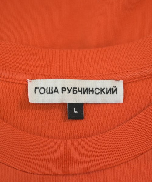 GOSHA RUBCHINSKIY（ゴーシャラブチンスキー）Tシャツ・カットソー オレンジ サイズ:L メンズ/2200702537035