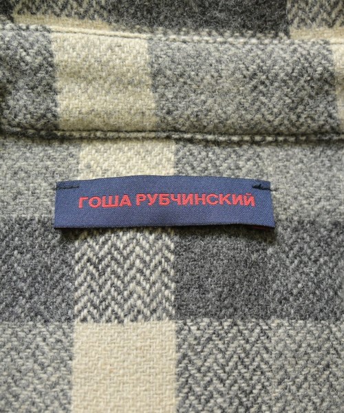 GOSHA RUBCHINSKIY（ゴーシャラブチンスキー）カジュアルシャツ グレー サイズ:XS メンズ/2200709666417