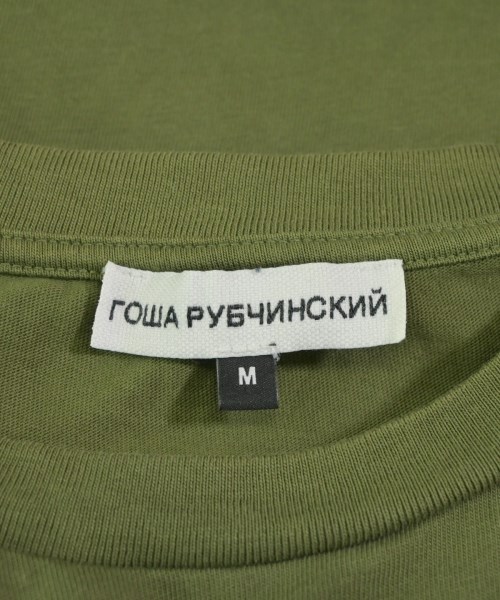 GOSHA RUBCHINSKIY（ゴーシャラブチンスキー）Tシャツ・カットソー カーキ サイズ:M メンズ/2200669294033