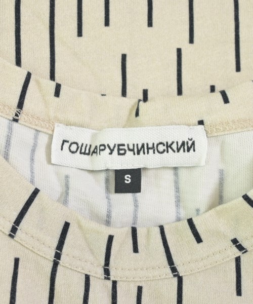 GOSHA RUBCHINSKIY（ゴーシャラブチンスキー）Tシャツ・カットソー ベージュ サイズ:S メンズ/2200722541012