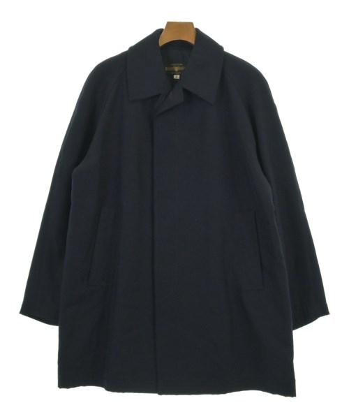 BUTCHER PRODUCTS(ブッチャープロダクツ)ステンカラーコート 紺 サイズ:40(L位)/2200700654116