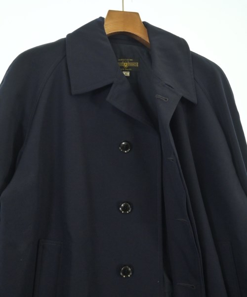 BUTCHER PRODUCTS（ブッチャープロダクツ）ステンカラーコート 紺 サイズ:40(L位) メンズ/2200700654116