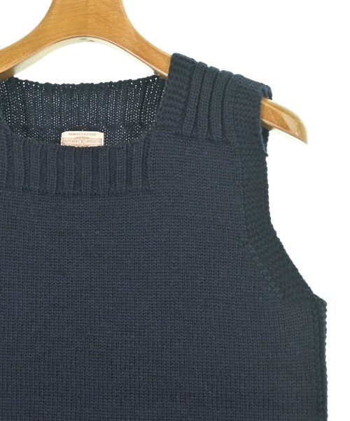 BUTCHER PRODUCTS（ブッチャープロダクツ）ベスト 紺 サイズ:38(M位) メンズ/2200646265087