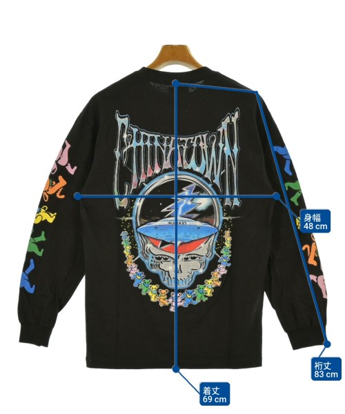 Chinatown Market（チャイナタウンマーケット）Tシャツ・カットソー 黒 サイズ:M メンズ/2200641800023