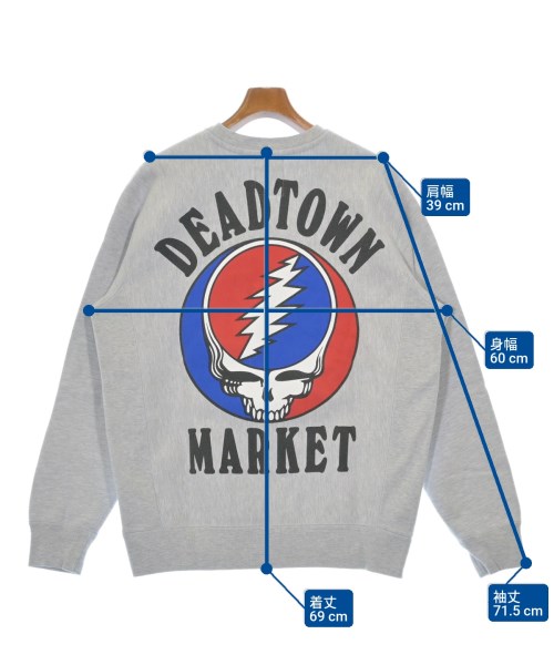 Chinatown Market（チャイナタウンマーケット）スウェット グレー サイズ:M メンズ/2200632927166