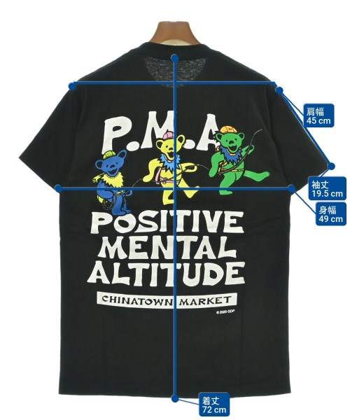 Chinatown Market（チャイナタウンマーケット）Tシャツ・カットソー 黒 サイズ:M メンズ/2200665656699