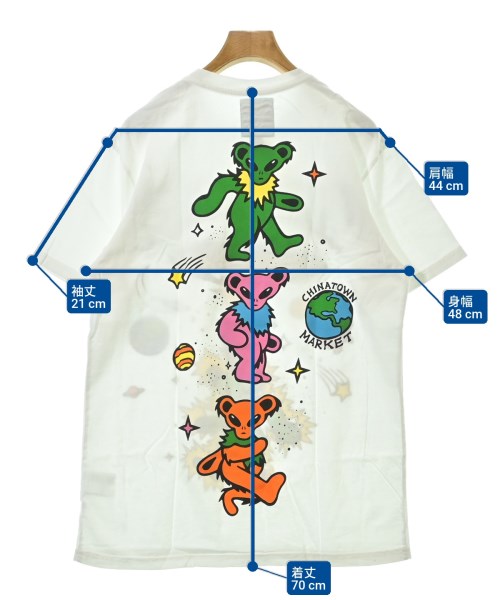 Chinatown Market（チャイナタウンマーケット）Tシャツ・カットソー 白 サイズ:M メンズ/2200665656705