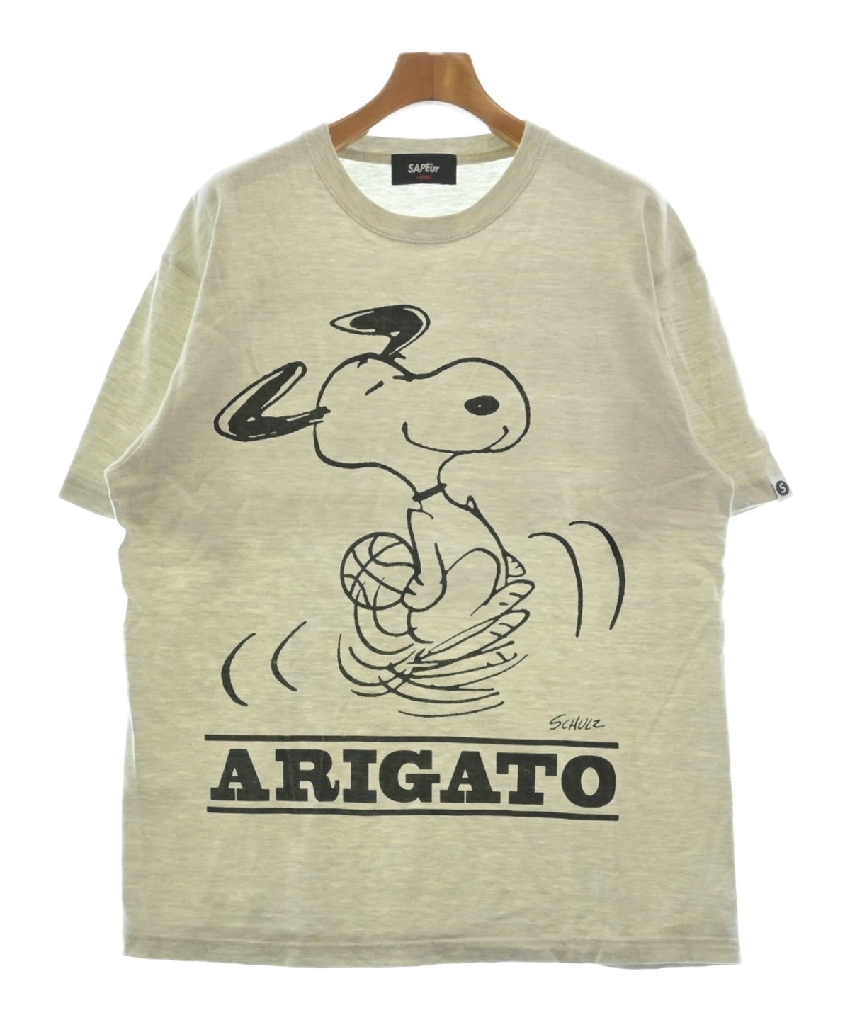 SAPEur（サプール）Tシャツ・カットソー グレー サイズ:L メンズ