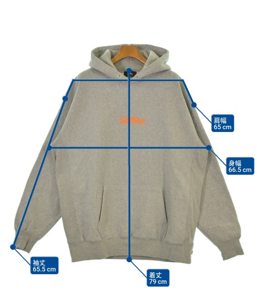 SAPEur（サプール）パーカー グレー サイズ:XXL メンズ/2200642219121