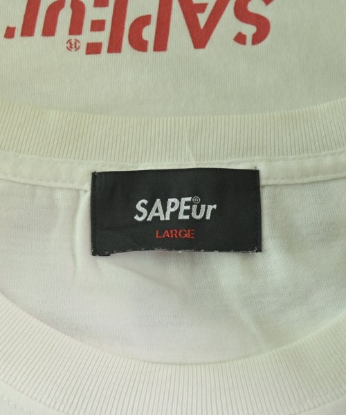 SAPEur（サプール）Tシャツ・カットソー 白 サイズ:L メンズ/2200609969199