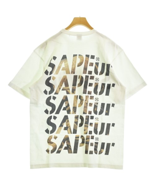 SAPEur（サプール）Tシャツ・カットソー 白 サイズ:L メンズ/2200609969212