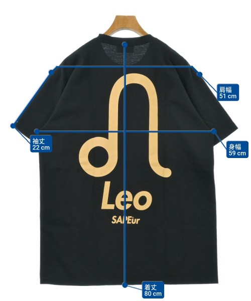 SAPEur（サプール）Tシャツ・カットソー 黒 サイズ:XXL メンズ/2200606798051