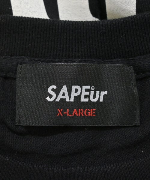 SAPEur（サプール）Tシャツ・カットソー 黒 サイズ:XL メンズ/2200606798075