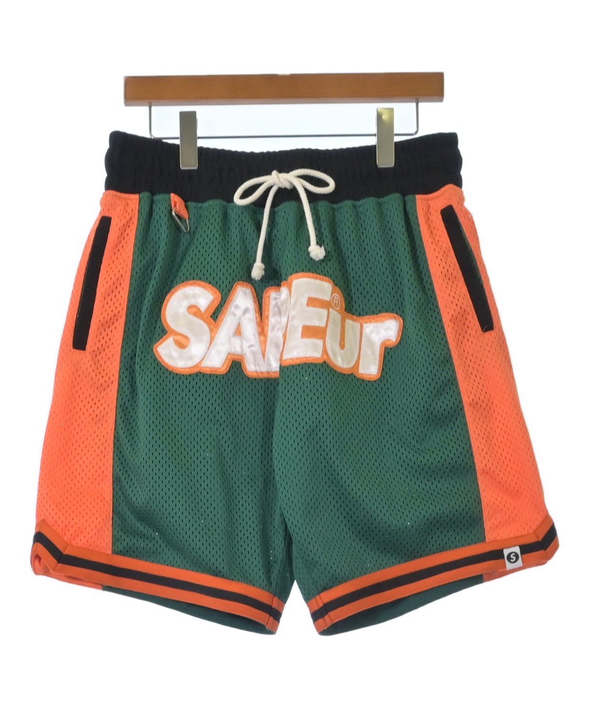 SAPEur サプール ショートパンツ L 緑 【古着】【中古】【送料無料】 SAPEur（サプール）ショートパンツ 緑 サイズ:L メンズ/2200606798259