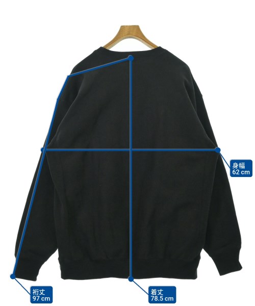 SAPEur（サプール）スウェット 黒 サイズ:XXL メンズ/2200677989365