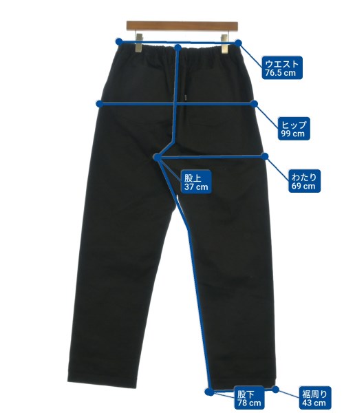 SAPEur（サプール）チノパン 黒 サイズ:XL メンズ/2200677989372