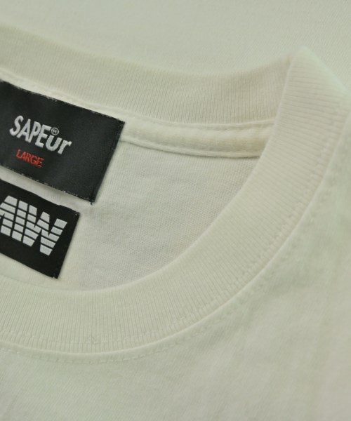 SAPEur（サプール）Tシャツ・カットソー 白 サイズ:L メンズ/2200678918012