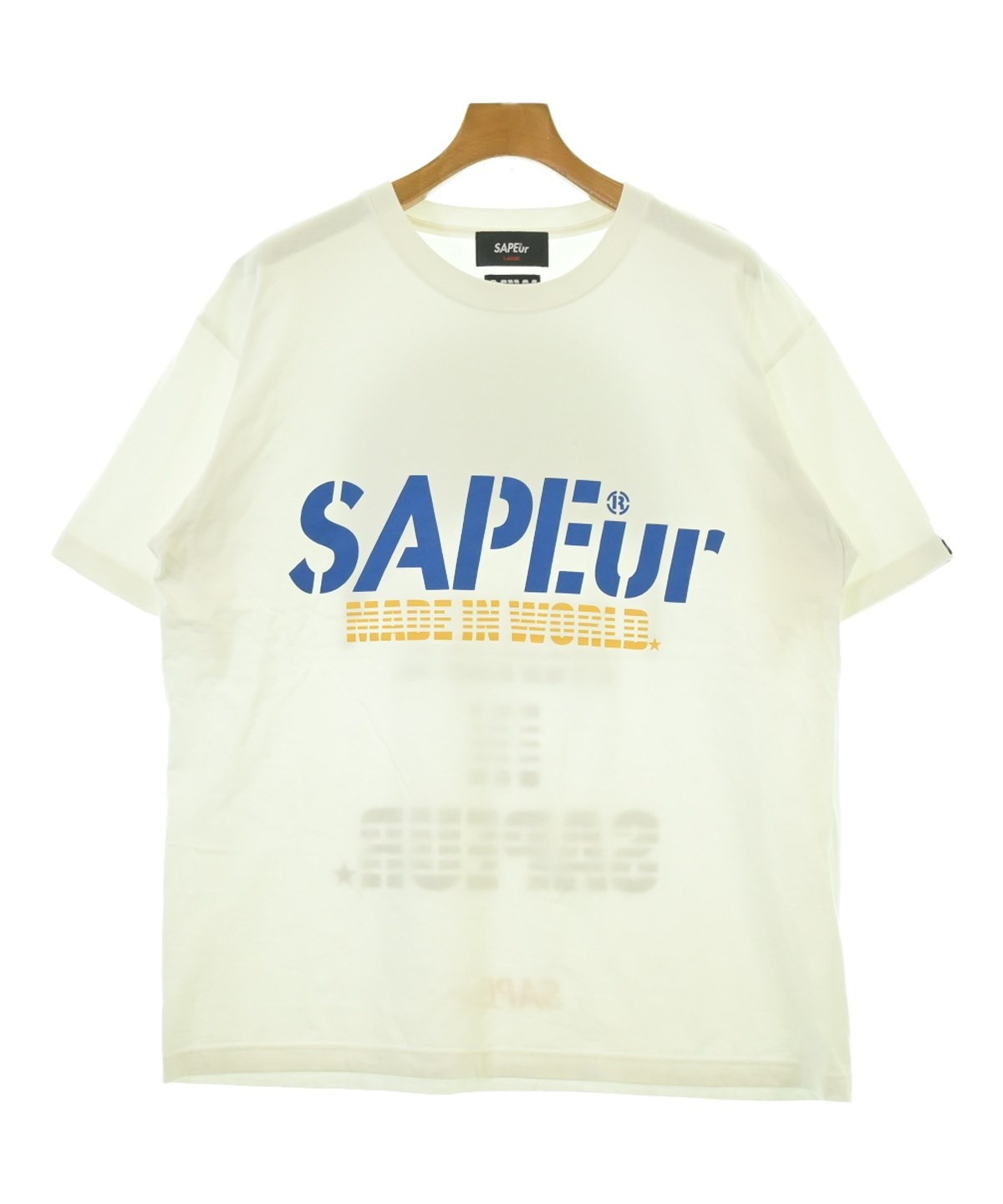 サプール SAPEur L SAPEur（サプール）Tシャツ・カットソー 白 サイズ:L メンズ