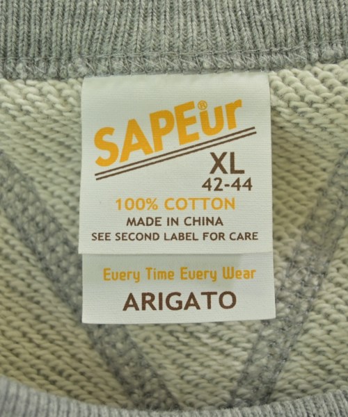SAPEur（サプール）スウェット グレー サイズ:XL メンズ/2200711397040