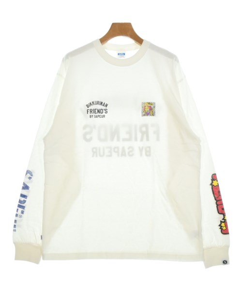 SAPEur(サプール)Tシャツ・カットソー 白 サイズ:L/2200665924569
