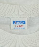 SAPEur（サプール）Tシャツ・カットソー 白 サイズ:L メンズ/2200665924569