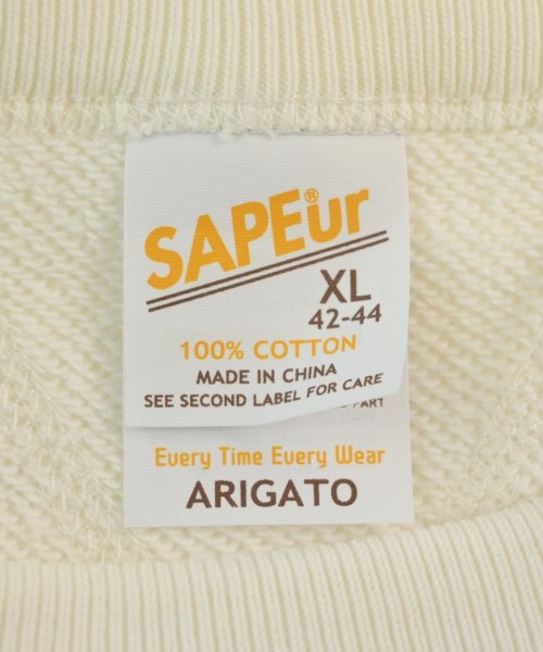 SAPEur（サプール）スウェット 白 サイズ:XL メンズ/2200665924576