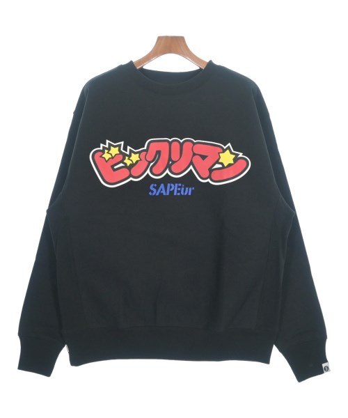 SAPEur(サプール)スウェット 黒 サイズ:XL/2200665924590